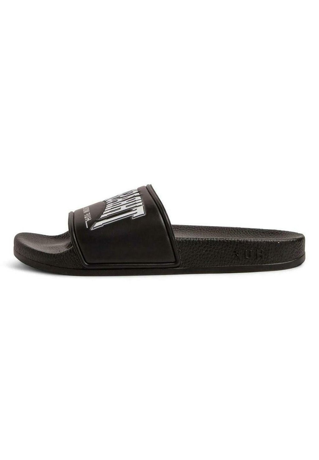 Шлепанцы HUF X THRASHER SLIDES , цвет black