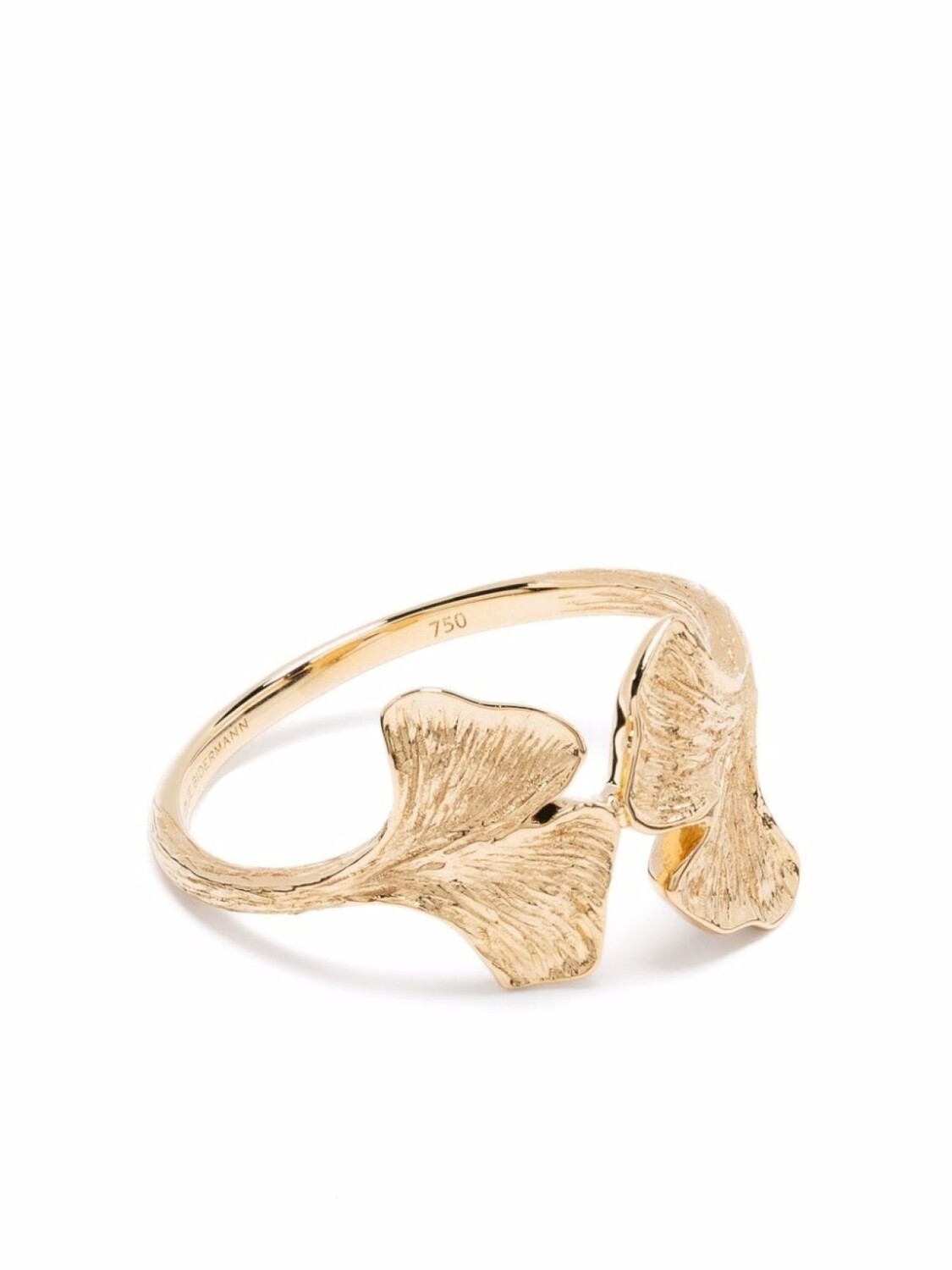 

Кольцо Ginkgo из желтого золота Aurelie Bidermann, золотой