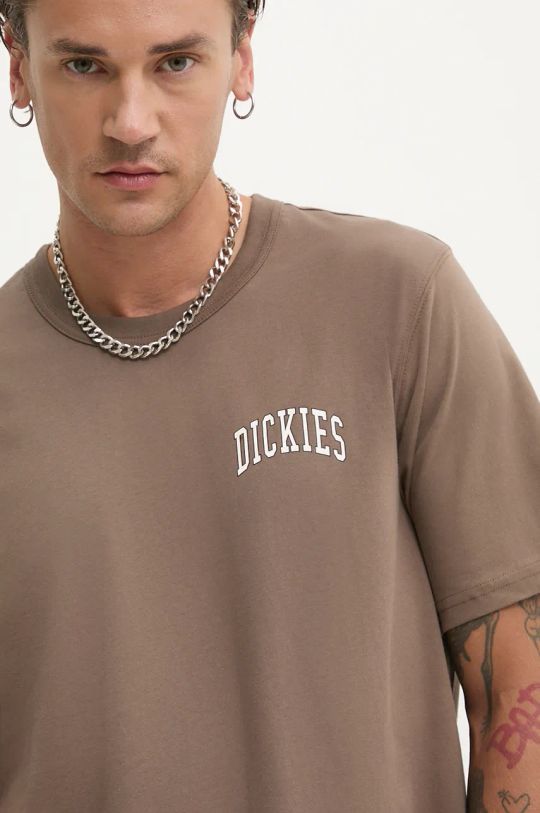 

AITKIN CHEST Tee SS хлопковая футболка Dickies, коричневый