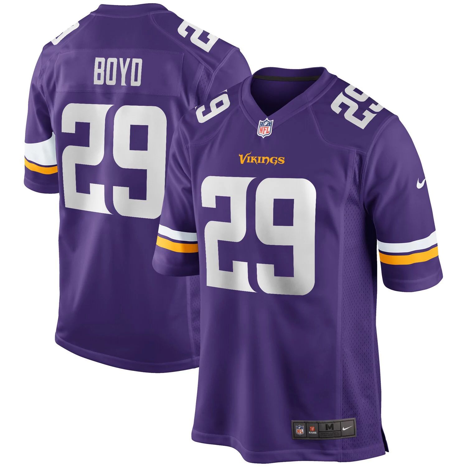 

Мужское фиолетовое джерси Kris Boyd Minnesota Vikings Game Nike