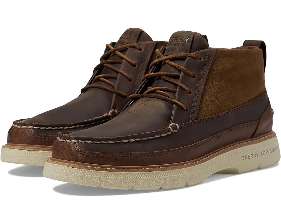 

Ботинки Sperry A/O Plushwave Lug Chukka, цвет Dark Tan