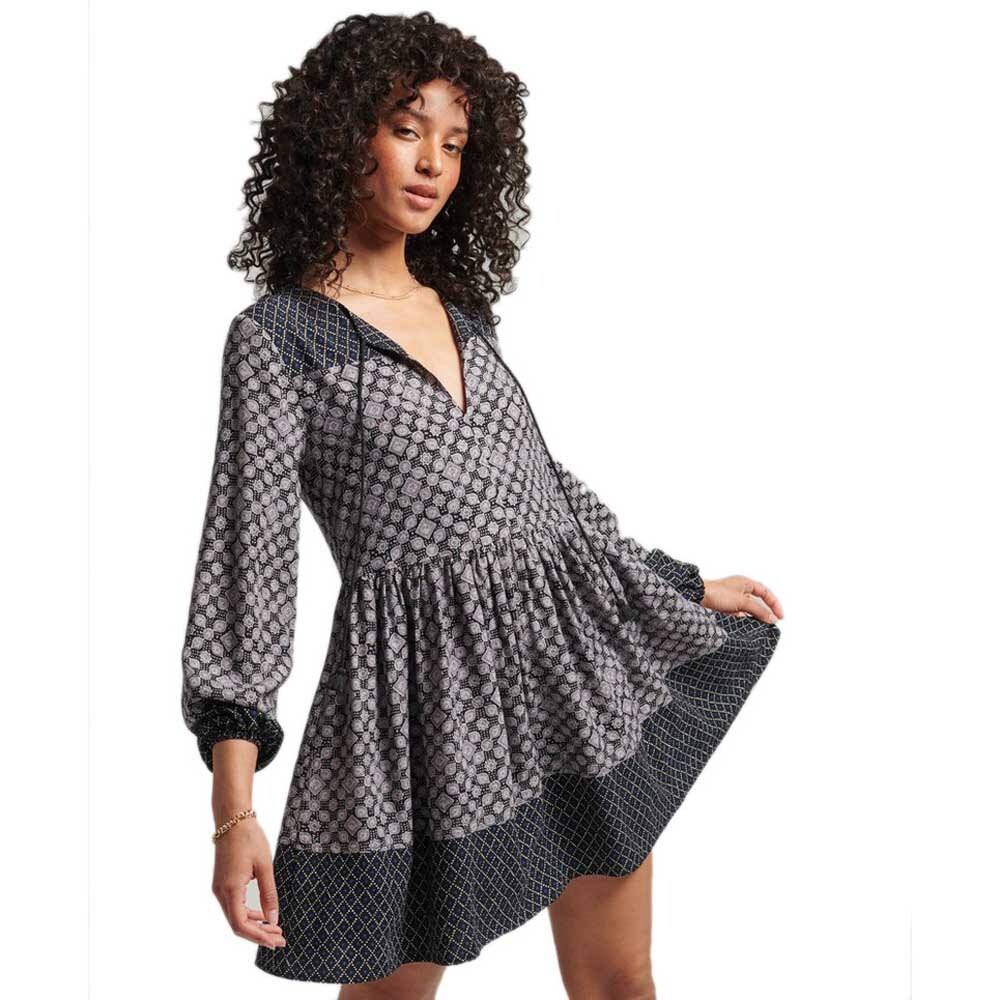 

Платье Superdry Vintage Mini, синий