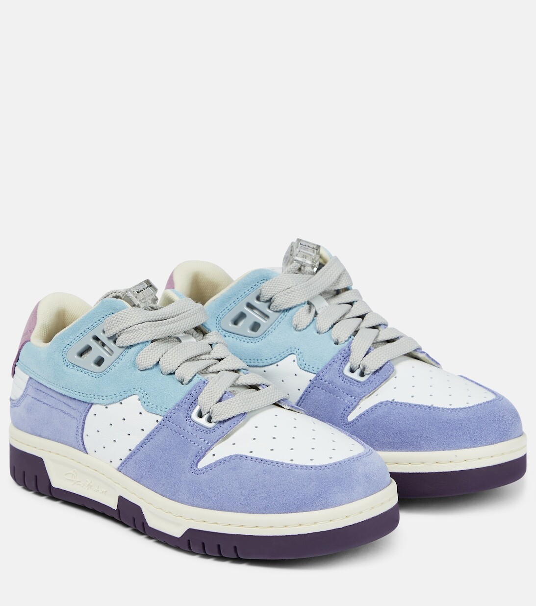 

Кеды Low Pop из кожи Acne Studios, разноцветный