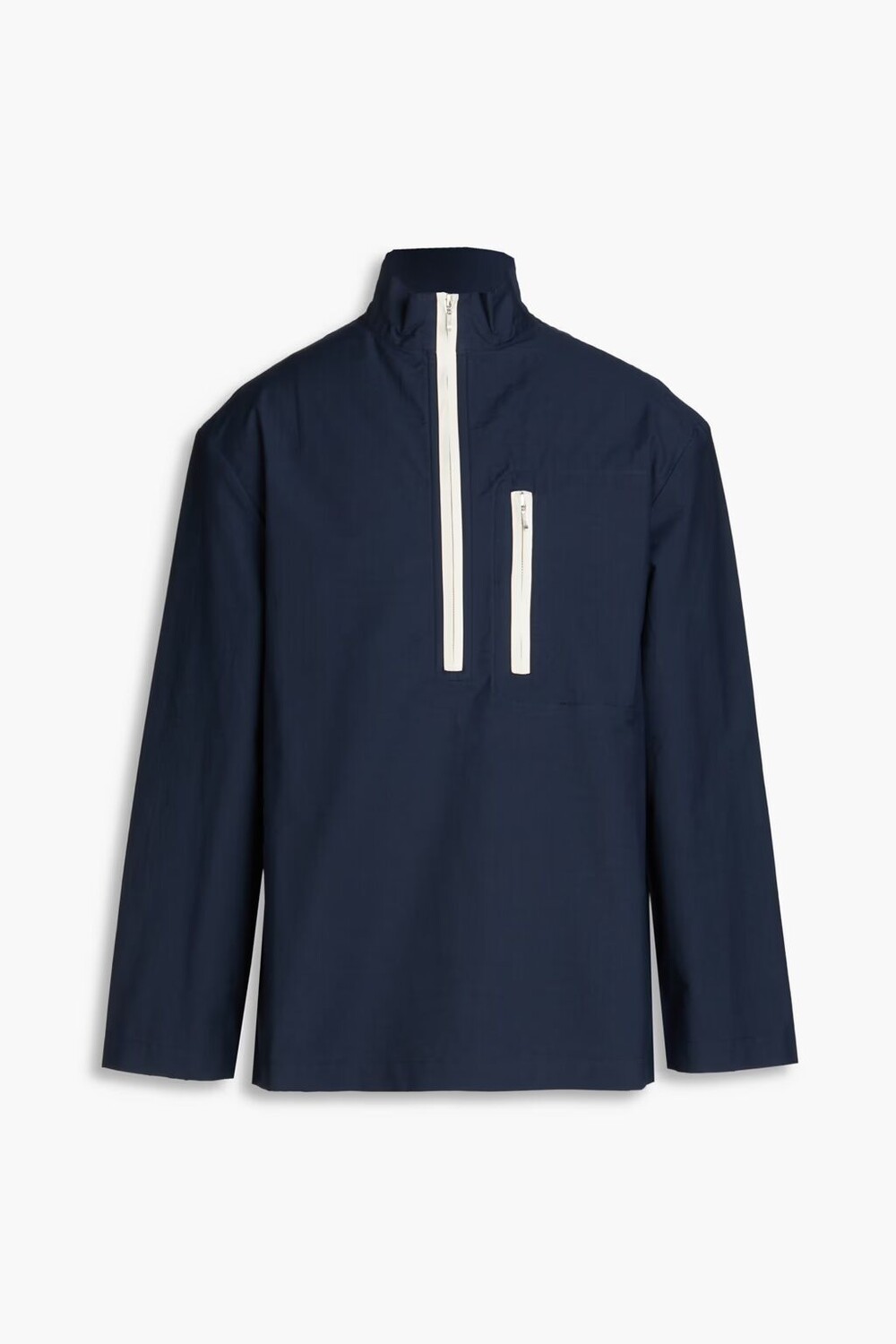 

Куртка Le Haut Vanilla из хлопкового твила с полумолнией Jacquemus, темно-синий