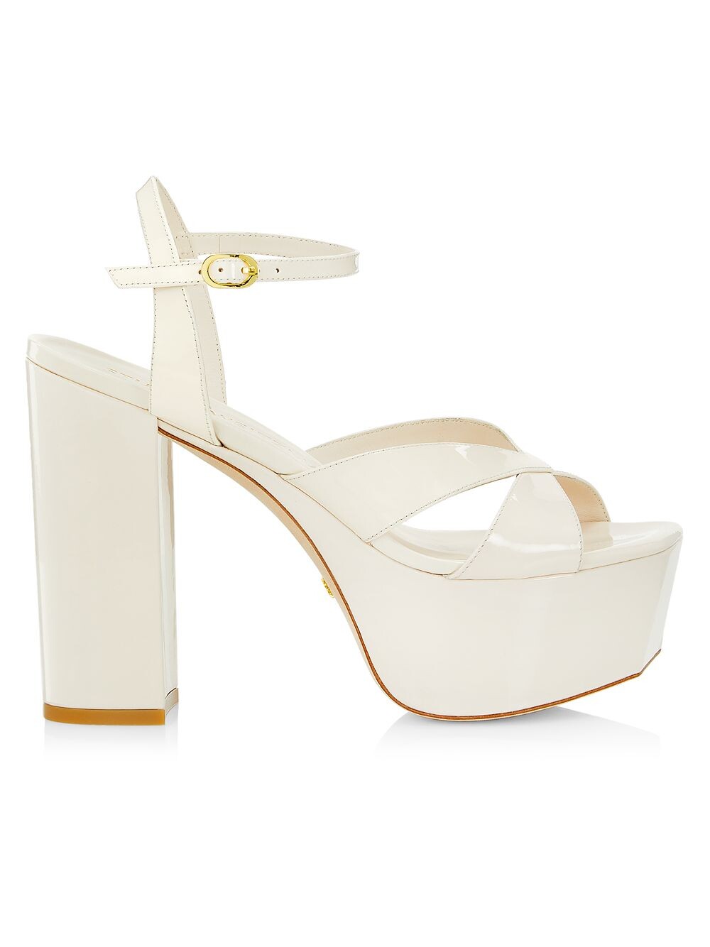 

Туфли на платформе из лакированной кожи Майами Stuart Weitzman