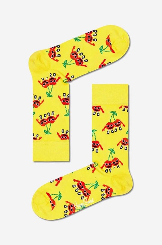

Носки Check Me Out Happy Socks, желтый