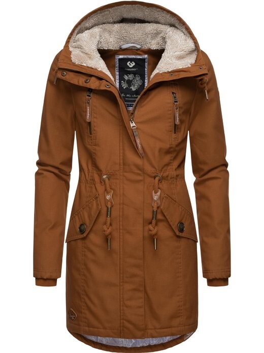 

Элси зимнее пальто Ragwear, коричневый