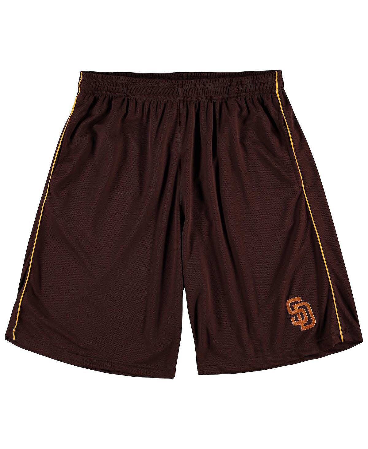 

Мужские брендовые коричневые шорты из сетки San Diego Padres Big and Tall Fanatics