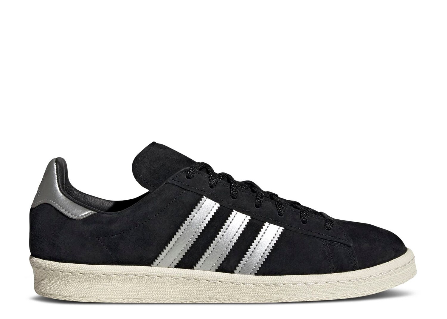

Кроссовки adidas Campus 'Black Metallic Silver', черный