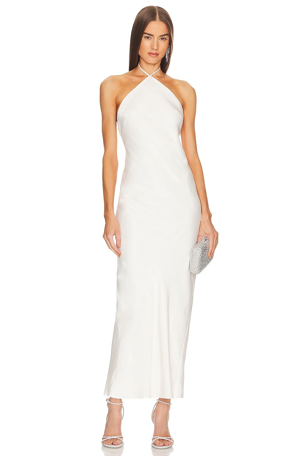 

Платье Michael Costello x REVOLVE Millie Gown, слоновая кость