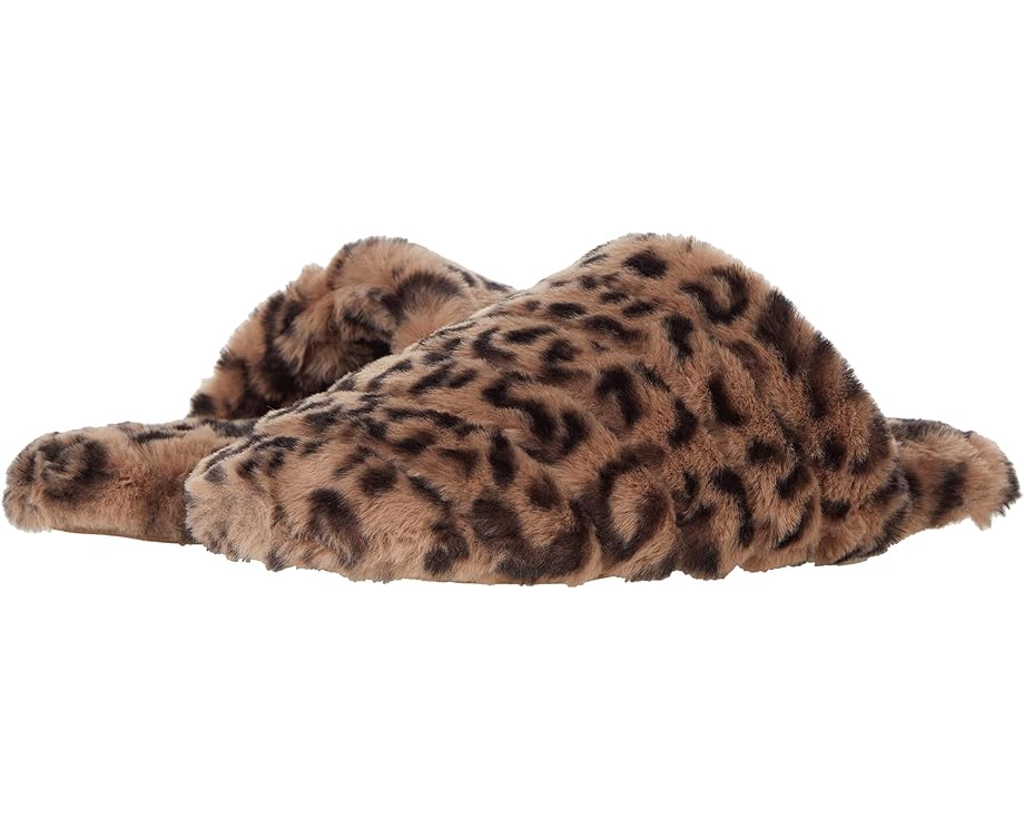 Домашняя обувь Madewell Quilted Scuff Slippers in Leopard Recycled Faux Fur, цвет Castle Brown Multi Leopard