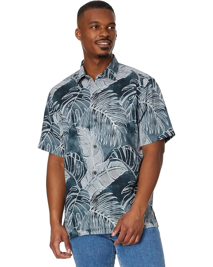 

Рубашка Tommy Bahama Vine Lines, черный