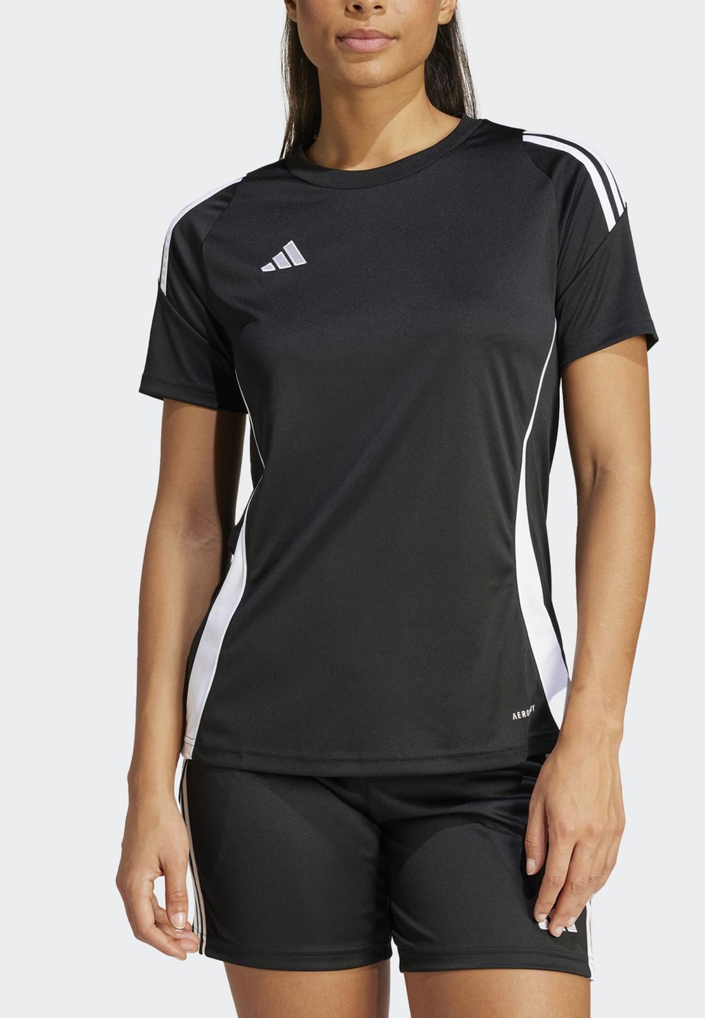 Спортивная футболка TIRO24 adidas Performance, цвет black/white