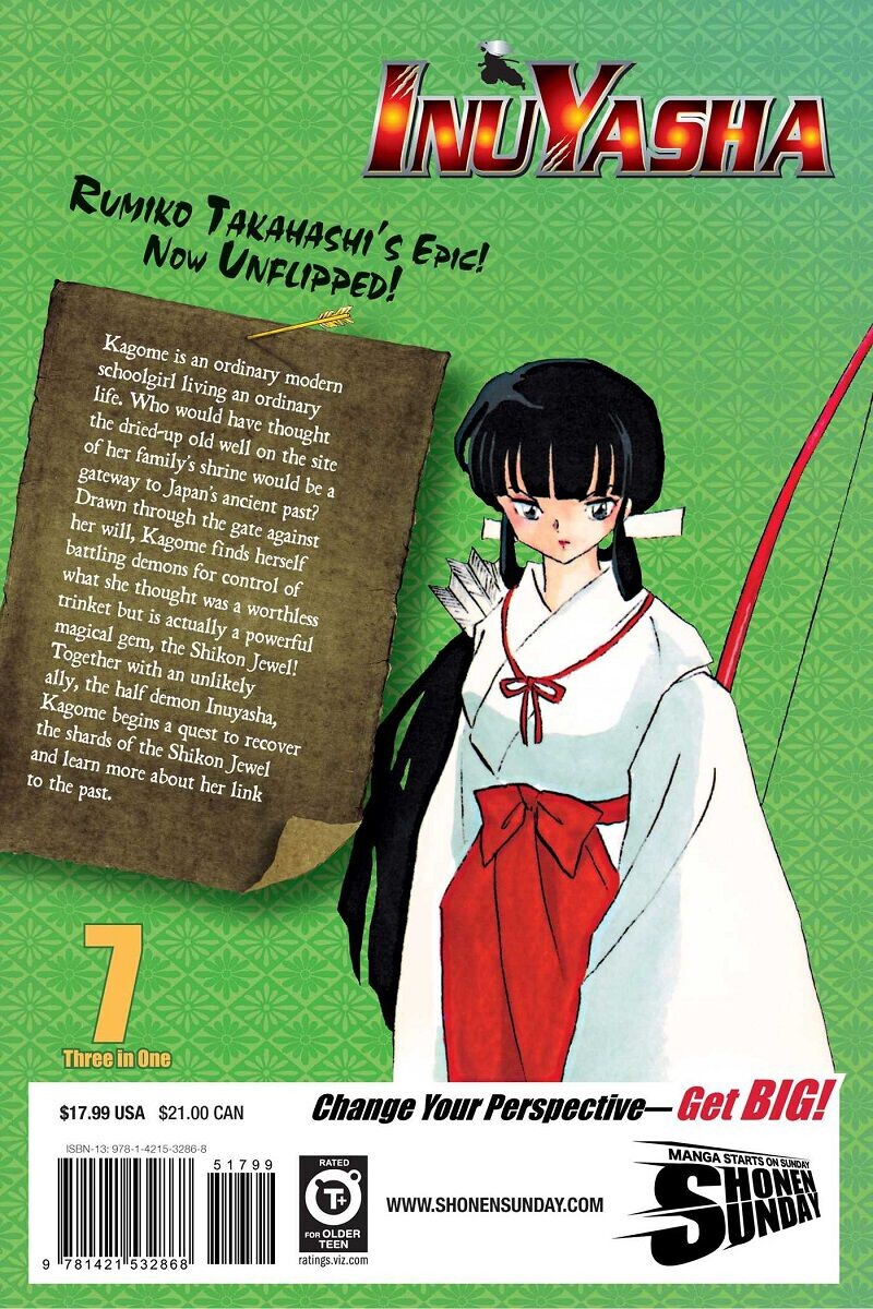 

Манга Inuyasha 3-in-1 Edition Manga Volume 7