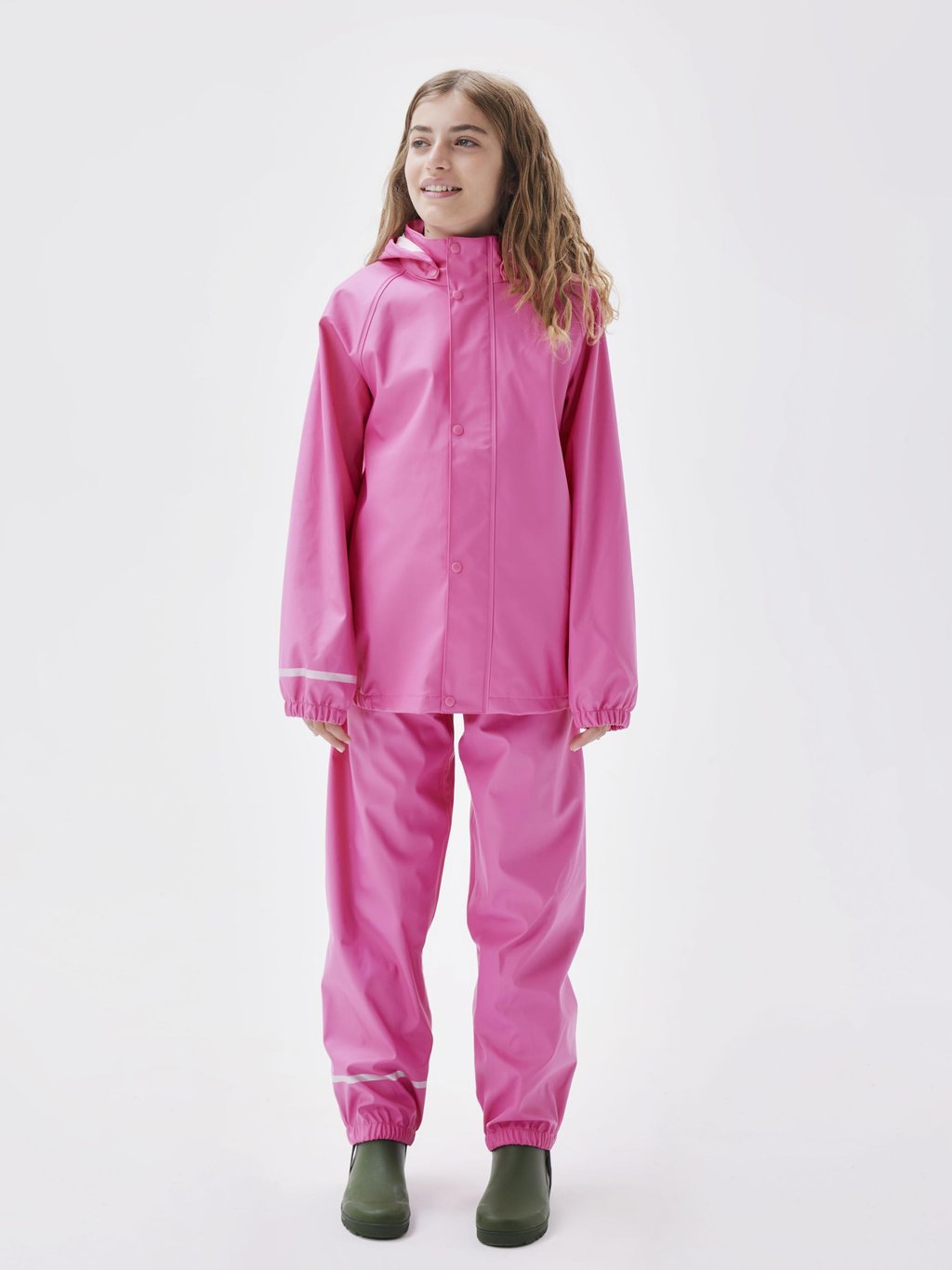 

Дождевики NKNDRY RAIN SET UNISEX Name it, цвет pink