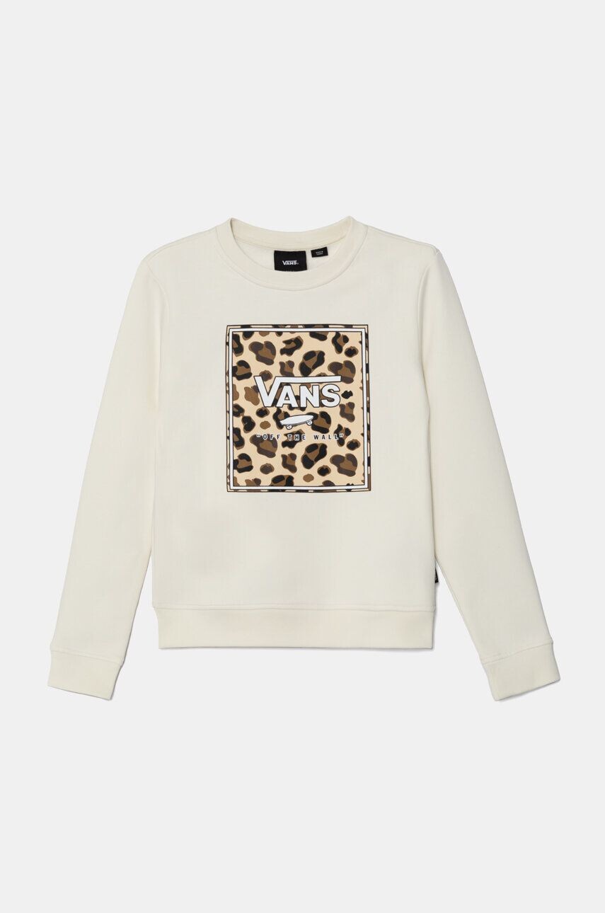 

Детская толстовка Vans GR FELIDAE BOXED CREW, бежевый