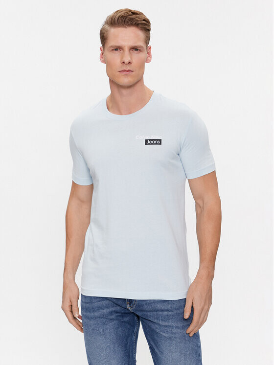 

Футболка узкого кроя Calvin Klein, синий