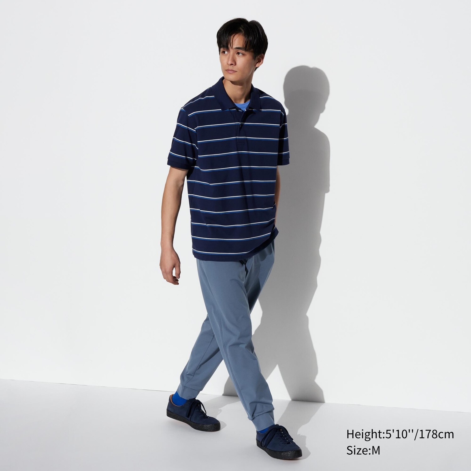 

Спортивные брюки DRY-EX Ultra Elastic Joggers (длинные) UNIQLO, синий