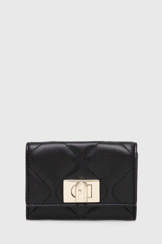 

Кожаный кошелек Furla, черный