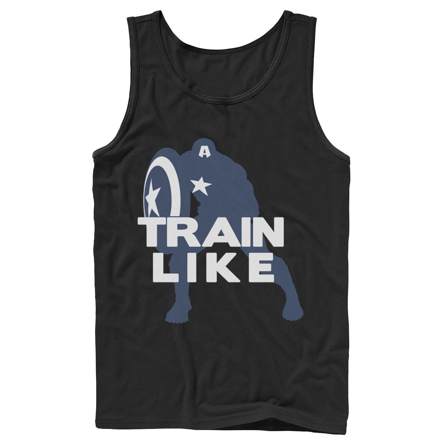 

Мужская футболка Marvel Train с силуэтом Капитана Америки Licensed Character