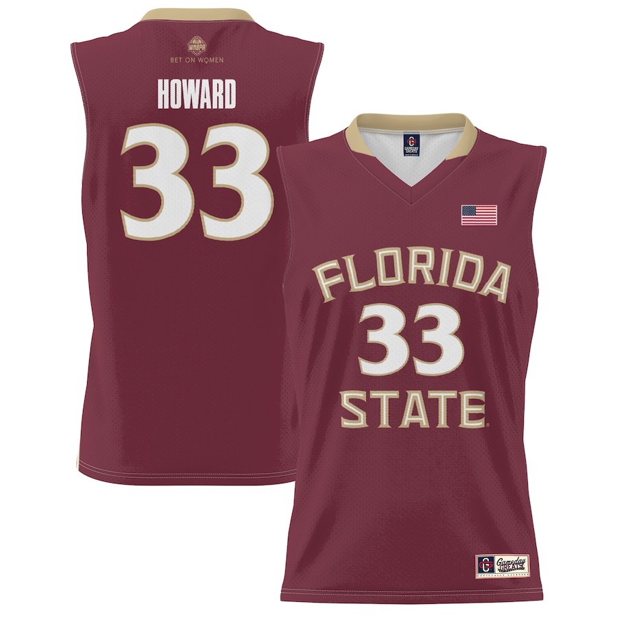 

Джерси ProSphere Florida State Seminoles, гранатовый