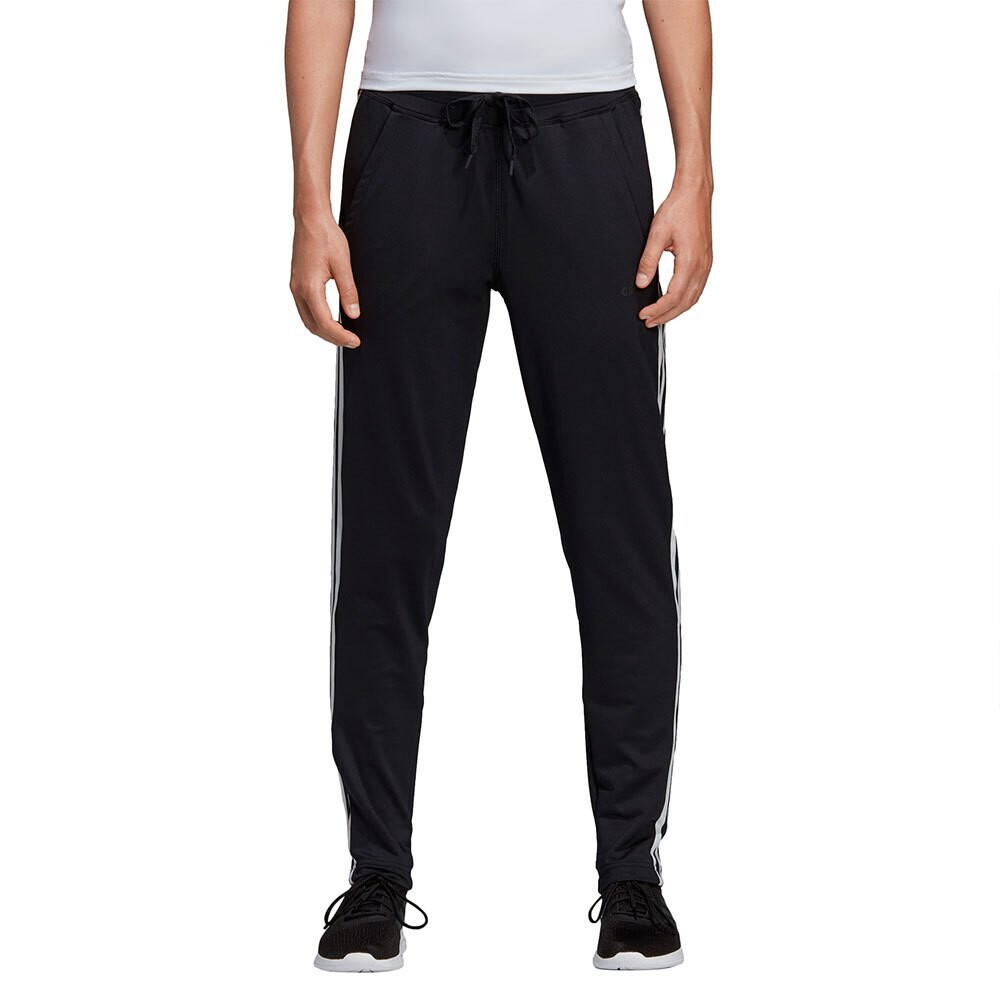 

Брюки adidas Design 2 Move Straight Fitted Knit 3 Stripes Long, черный