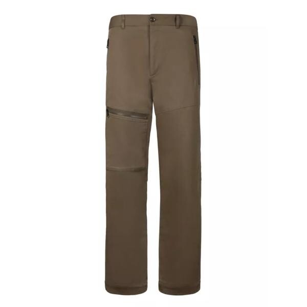 

Брюки khaki mid-rise trousers Moncler, зеленый