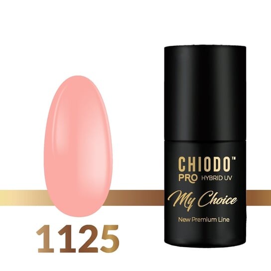 

Гибридный лак для ногтей, 1125 «Персиковый пирог», 7 мл ChiodoPRO My Choice, CHIODO PRO