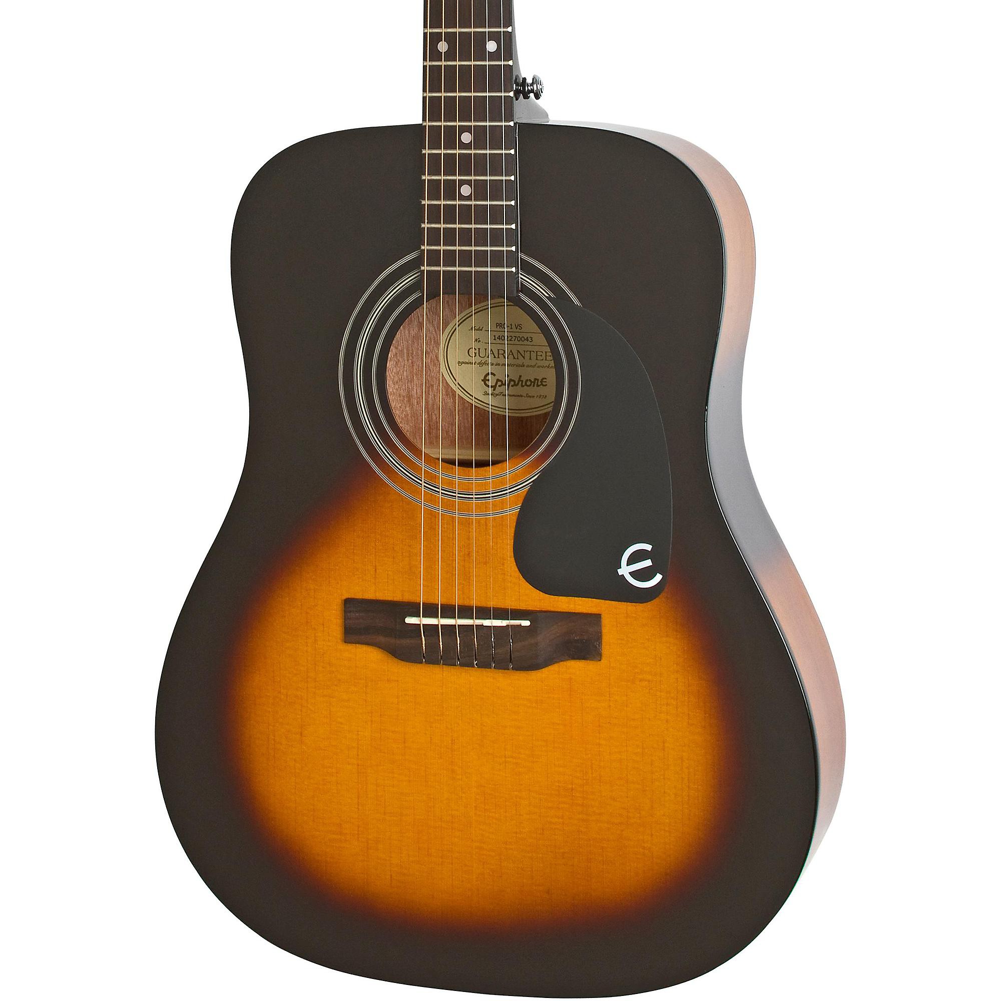Акустическая гитара Epiphone PRO-1 Vintage Sunburst акустическая гитара crafter hd 250 vs vintage sunburst