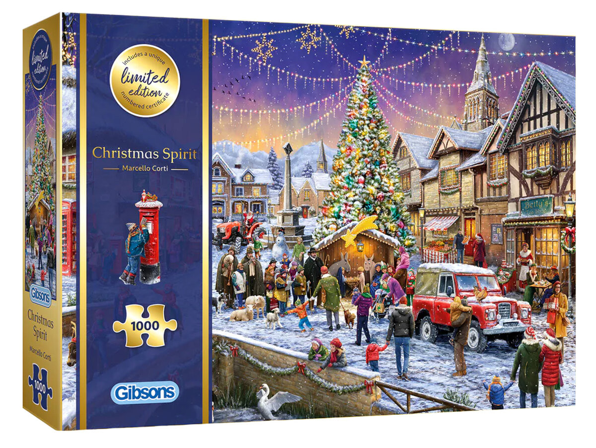 

Пазл Gibsons Spirit of Christmas, 1000 шт.