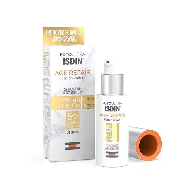 цена Isdin FotoUltra Age Repair SPF 50защитный крем с фильтром, 50 ml