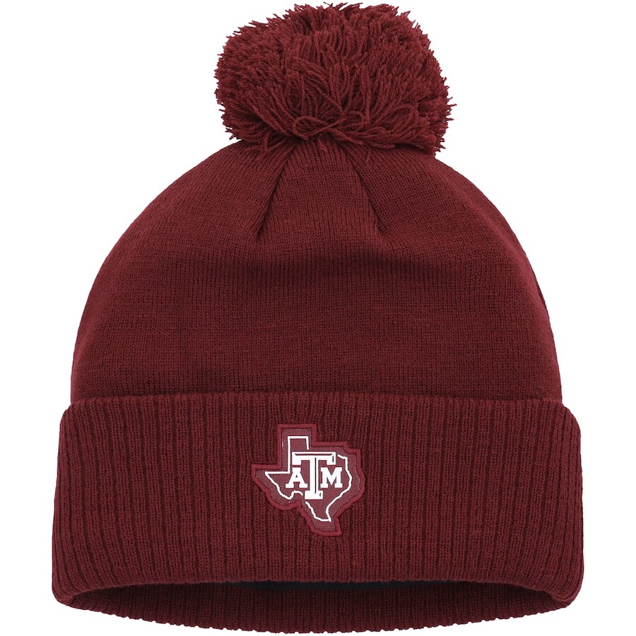 

Шапка adidas Texas A And M Aggies, бордовый