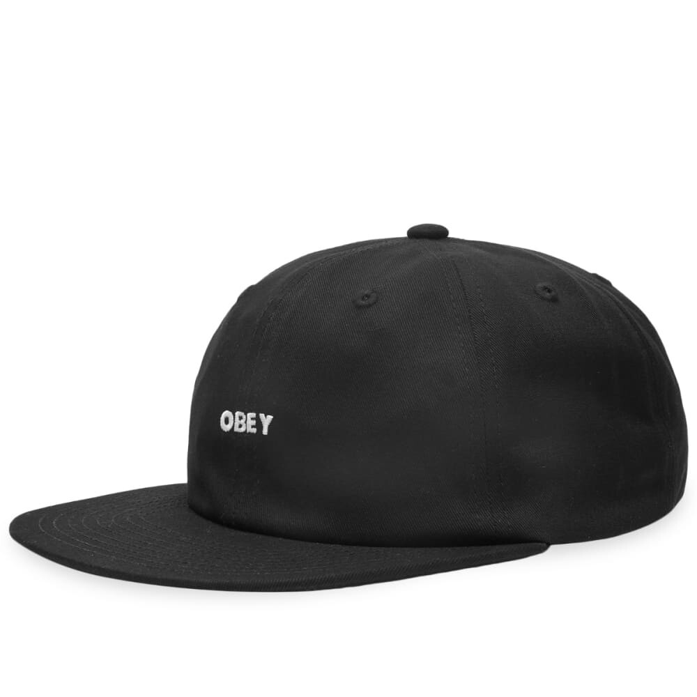 

Кепка Obey Bold Cord с шестью панелями, черный