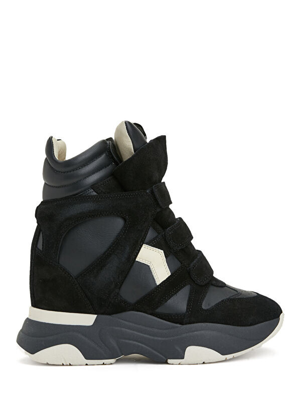 

Женские кожаные кроссовки Balskee Isabel Marant, черный