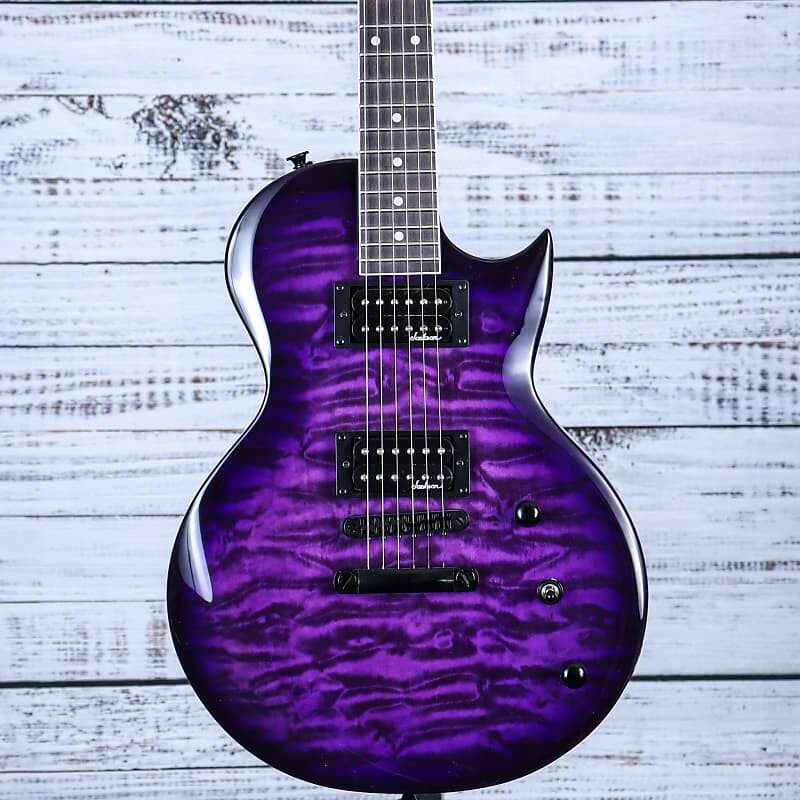 

Электрогитара Jackson JS Series Monarkh SC JS22Q Guitar | Transparent Purple Burst