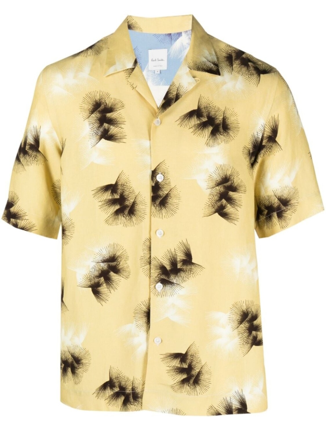 

Paul Smith рубашка с абстрактным принтом, желтый