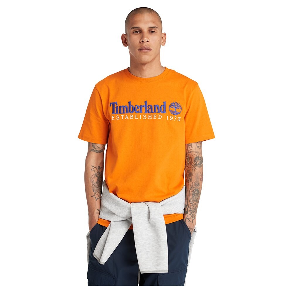 

Футболка с коротким рукавом Timberland Est. 1973, оранжевый