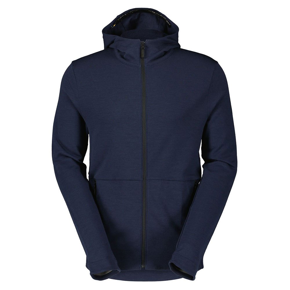 

Толстовка Scott Commuter Merino Full Zip, синий