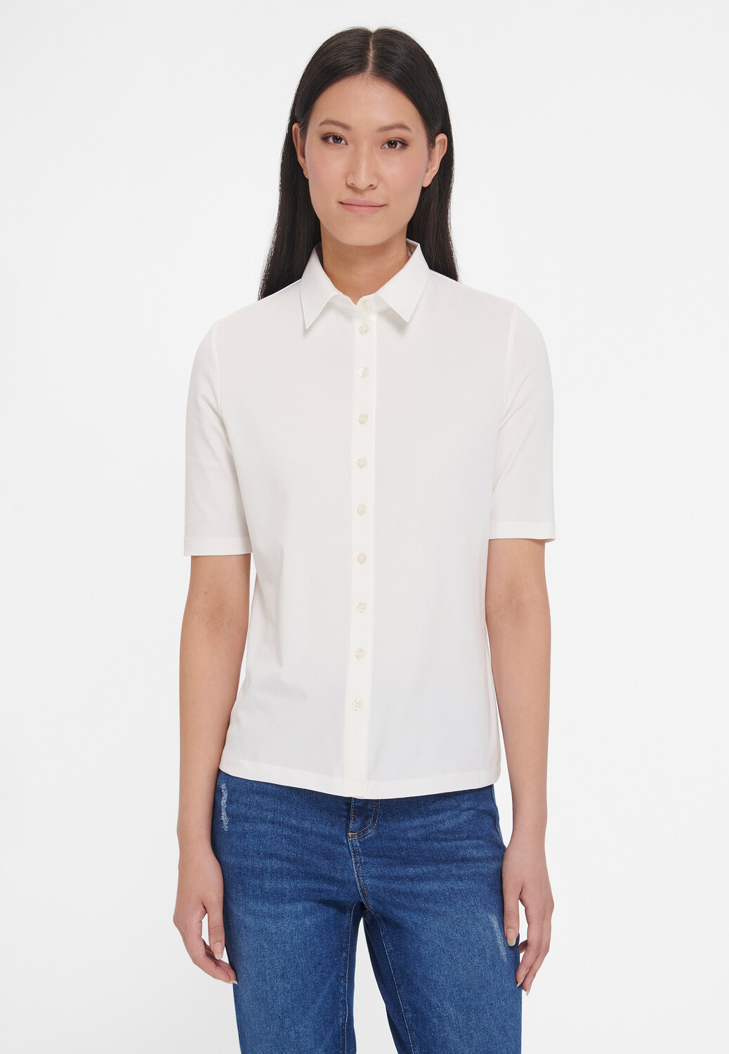 

Блуза PETER HAHN Hemd Cotton, экрю