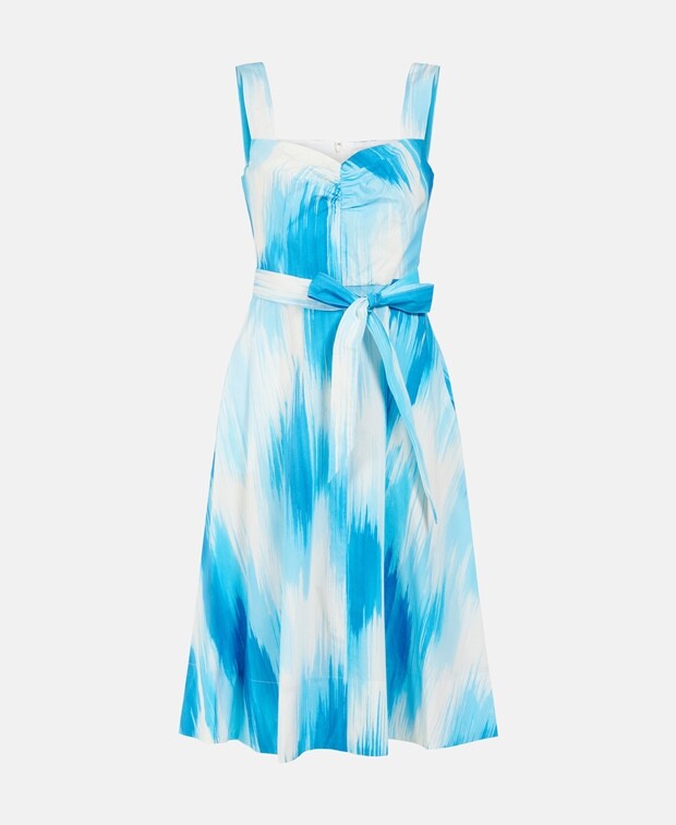 

Повседневное платье Halston, синий