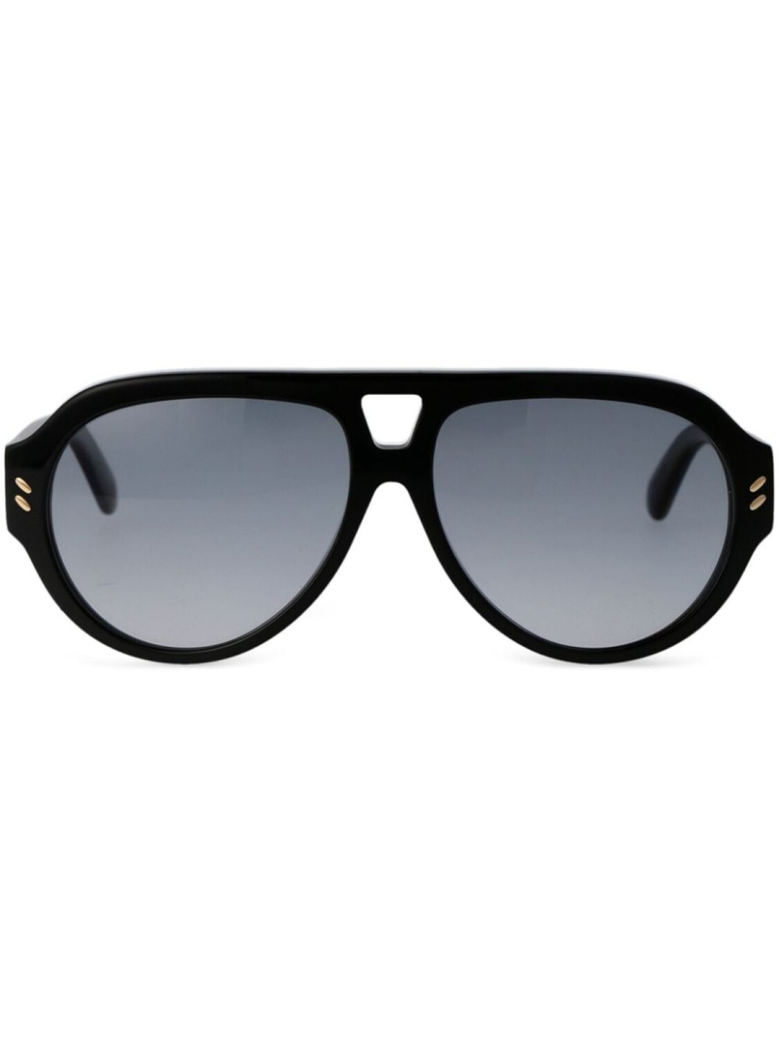 

Солнцезащитные очки Stella McCartney Eyewear в оправе «пилот», черный