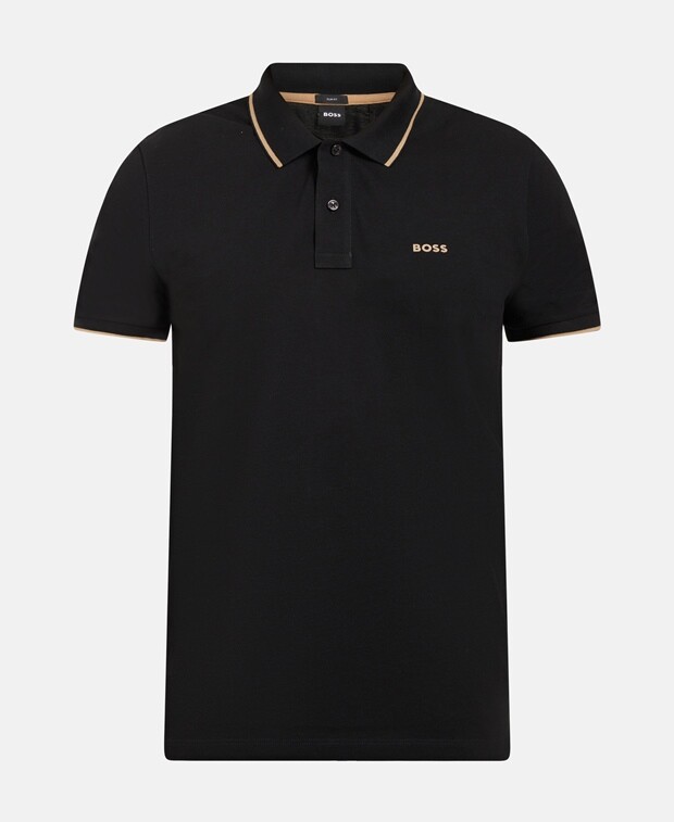 

Рубашка поло Boss Black, черный