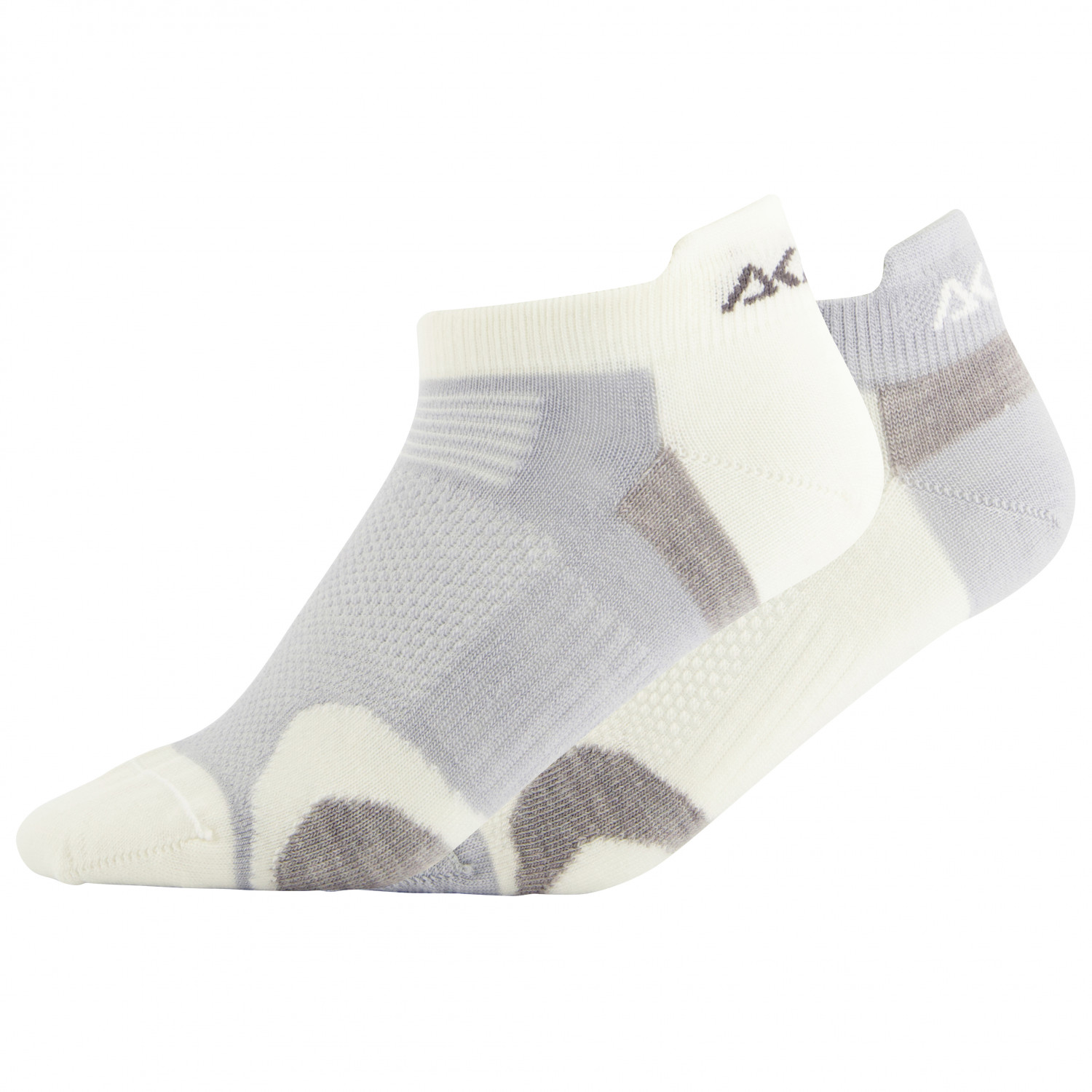 Носки из мериноса Aclima Ankle Socks 2 Pack, цвет White/Grey носки спортивные yonex socks 8422 x3 white l