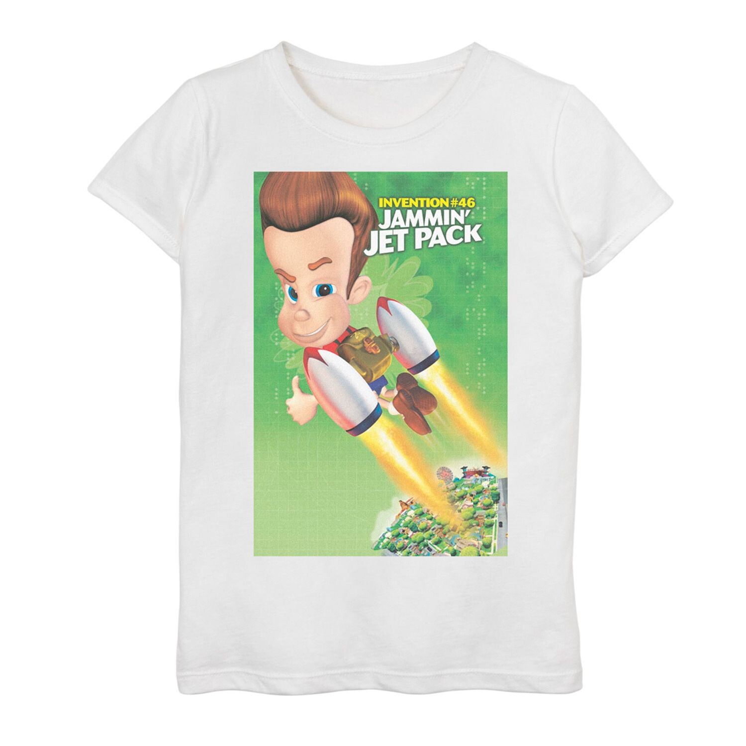 

Футболка Jimmy Neutron Jet Pack для девочек 7–16 лет Licensed Character