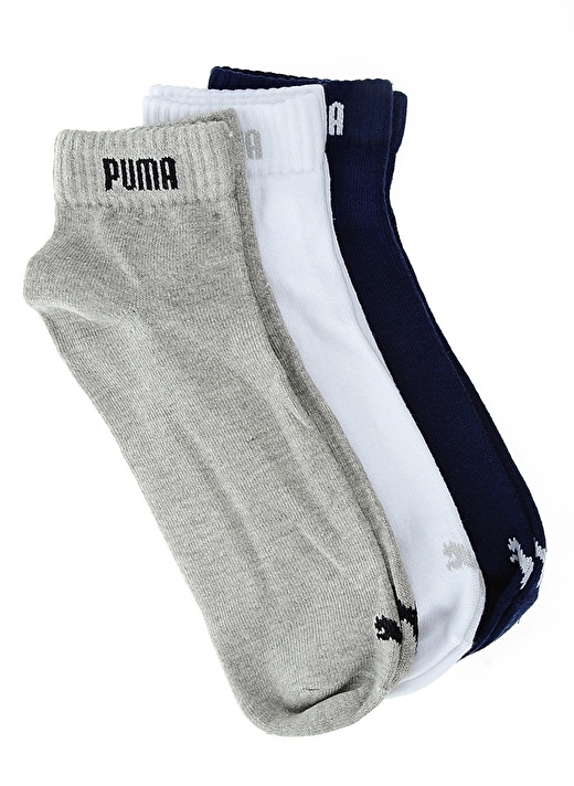 Унисекс темно-синие короткие спортивные носки Puma
