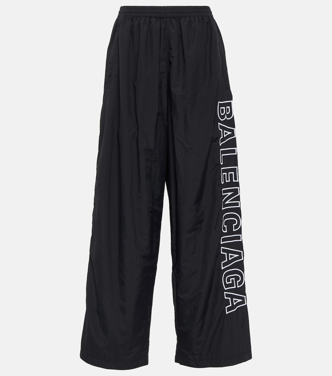Спортивные брюки с логотипом Balenciaga, черный