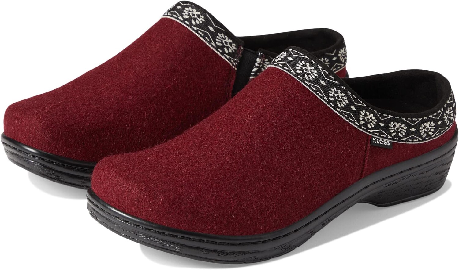 

Сабо York Klogs Footwear, цвет Tawney Port Wool