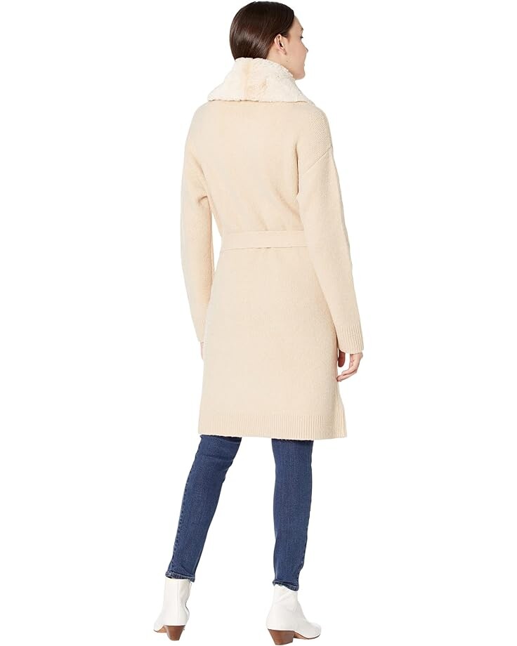 

Свитер Joe's Jeans Solange Cardigan w/ Detachable Faux Fur, кремовый