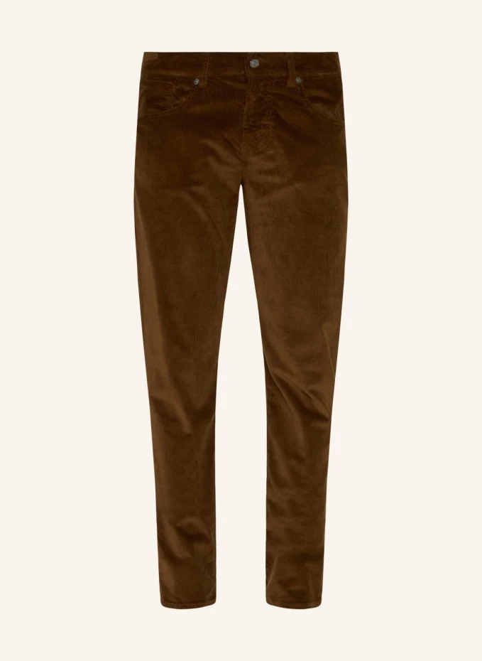 

Брюки slimmy tapered slim fit 7 For All Mankind, коричневый