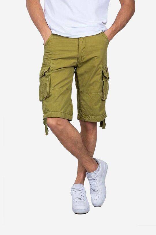 

Хлопковые шорты Jet Short Alpha Industries, коричневый